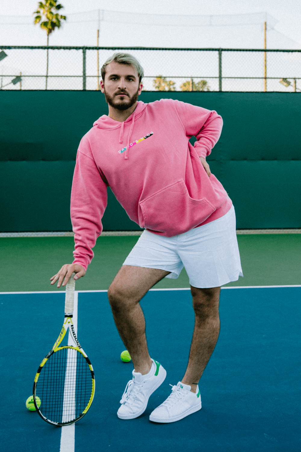 David Dobrik Pink Beverly Hoodie