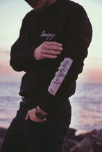 Load image into Gallery viewer, Heard Well x Jordan Doww Exclusive Playlist Black Long Sleeve Shirt
