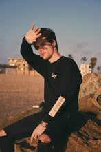 Load image into Gallery viewer, Heard Well x Jordan Doww Exclusive Playlist Black Long Sleeve Shirt
