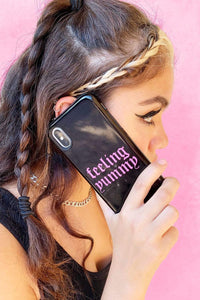 TaraYummy 'Feeling Yummy' Black Phone Case – fanjoydkospa.co