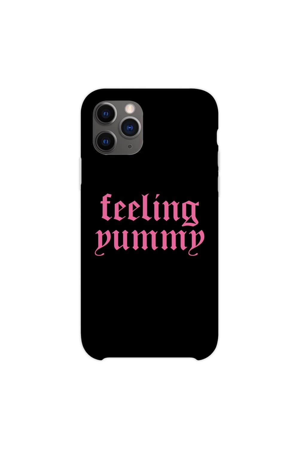 TaraYummy 'Feeling Yummy' Black Phone Case TaraYummy 'Feeling Yummy' Black Phone Case